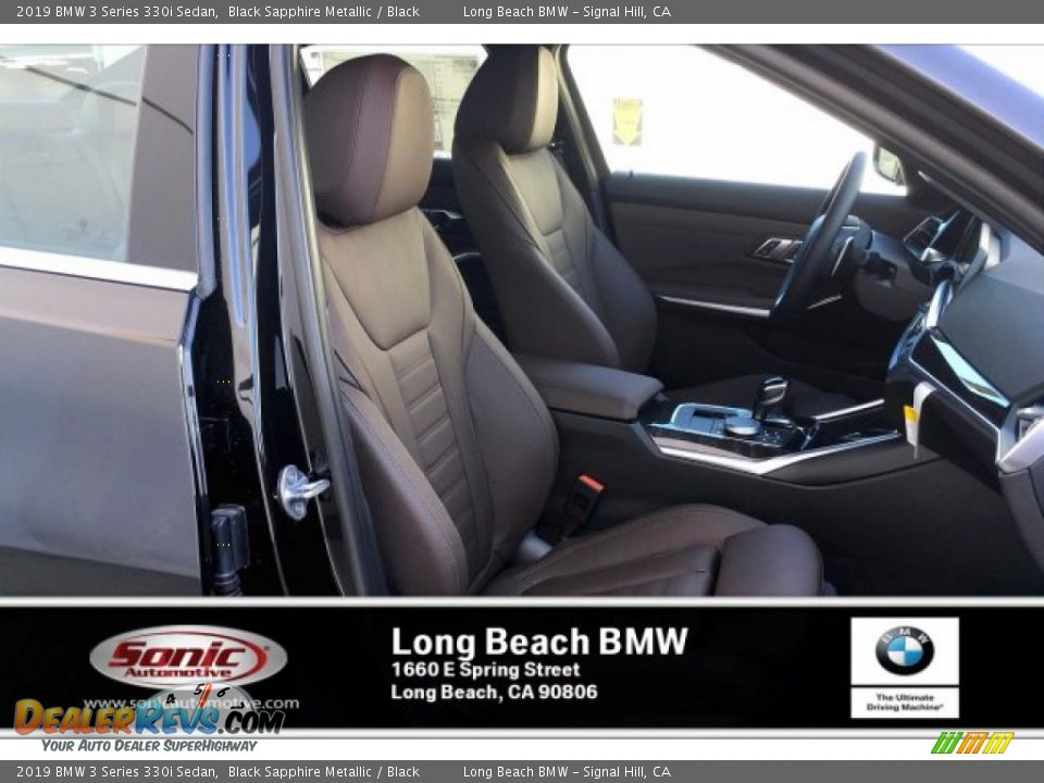 2019 BMW 3 Series 330i Sedan Black Sapphire Metallic / Black Photo #7