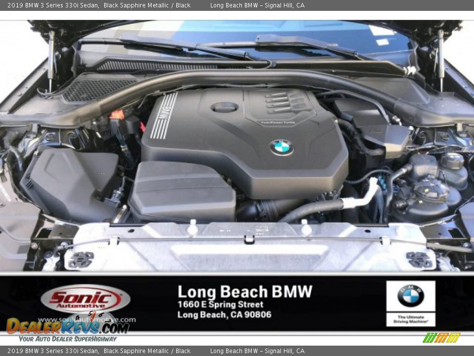 2019 BMW 3 Series 330i Sedan Black Sapphire Metallic / Black Photo #8
