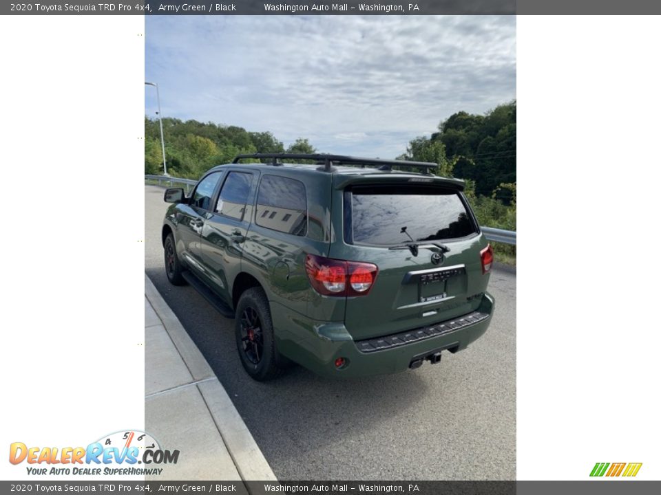 2020 Toyota Sequoia TRD Pro 4x4 Army Green / Black Photo #5