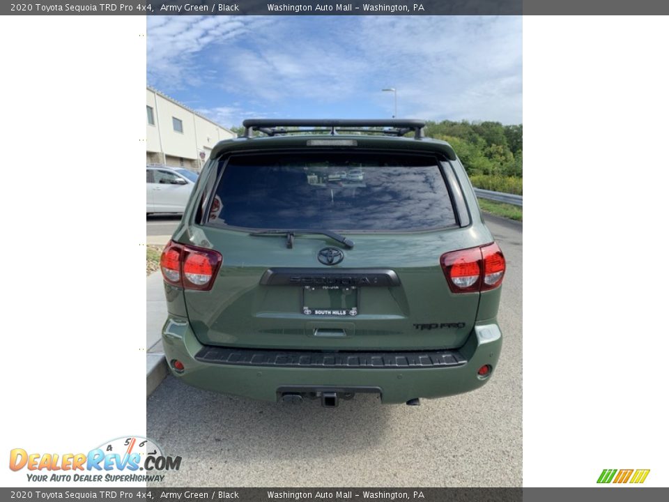 2020 Toyota Sequoia TRD Pro 4x4 Army Green / Black Photo #6