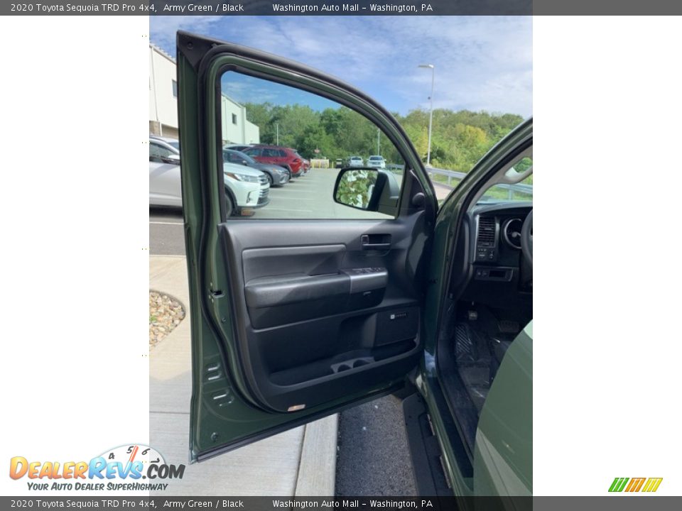Door Panel of 2020 Toyota Sequoia TRD Pro 4x4 Photo #9