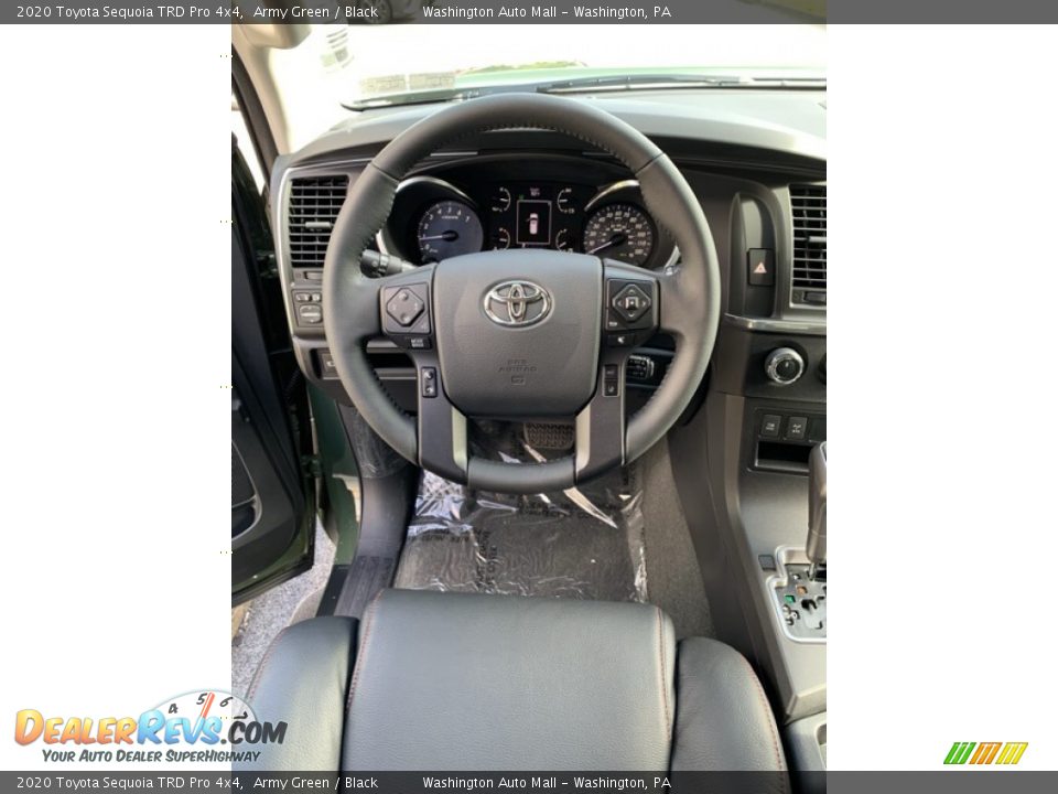 2020 Toyota Sequoia TRD Pro 4x4 Steering Wheel Photo #13