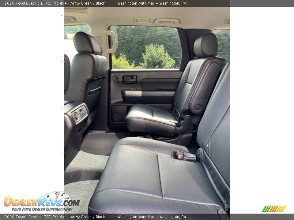 Rear Seat of 2020 Toyota Sequoia TRD Pro 4x4 Photo #20