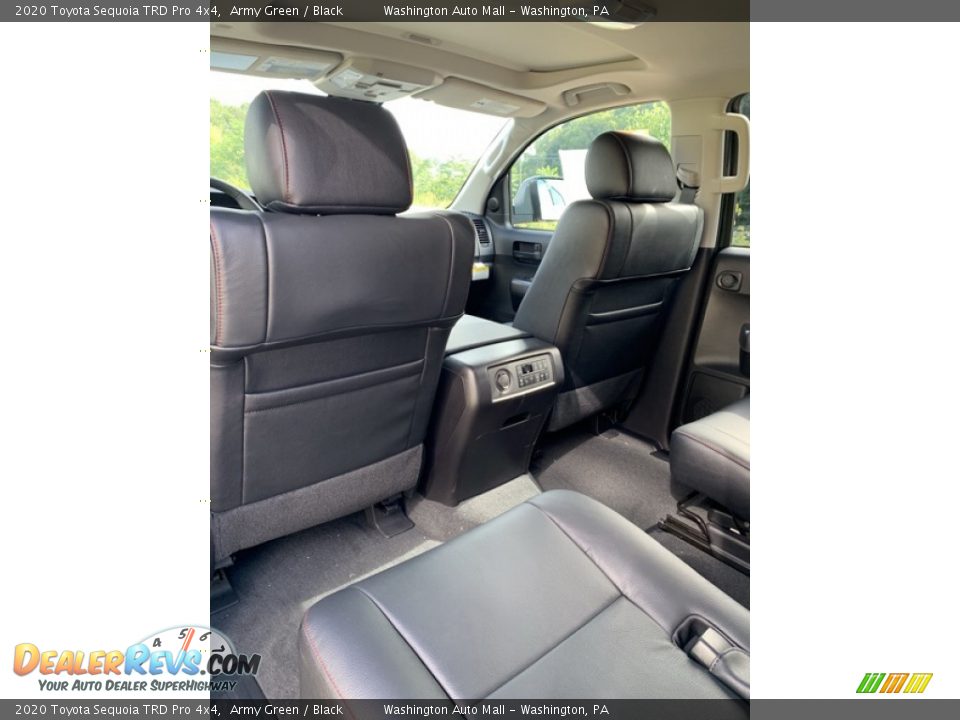 Rear Seat of 2020 Toyota Sequoia TRD Pro 4x4 Photo #21