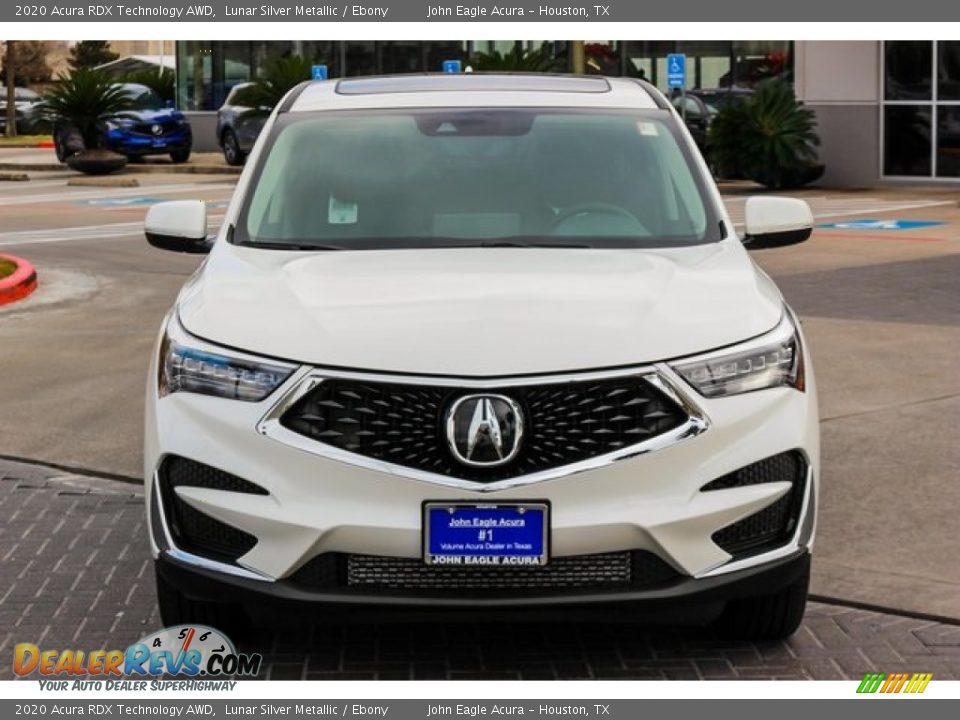 2020 Acura RDX Technology AWD Lunar Silver Metallic / Ebony Photo #2