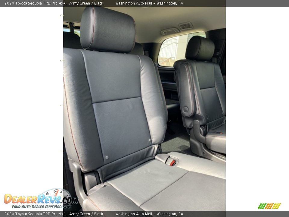 Rear Seat of 2020 Toyota Sequoia TRD Pro 4x4 Photo #29