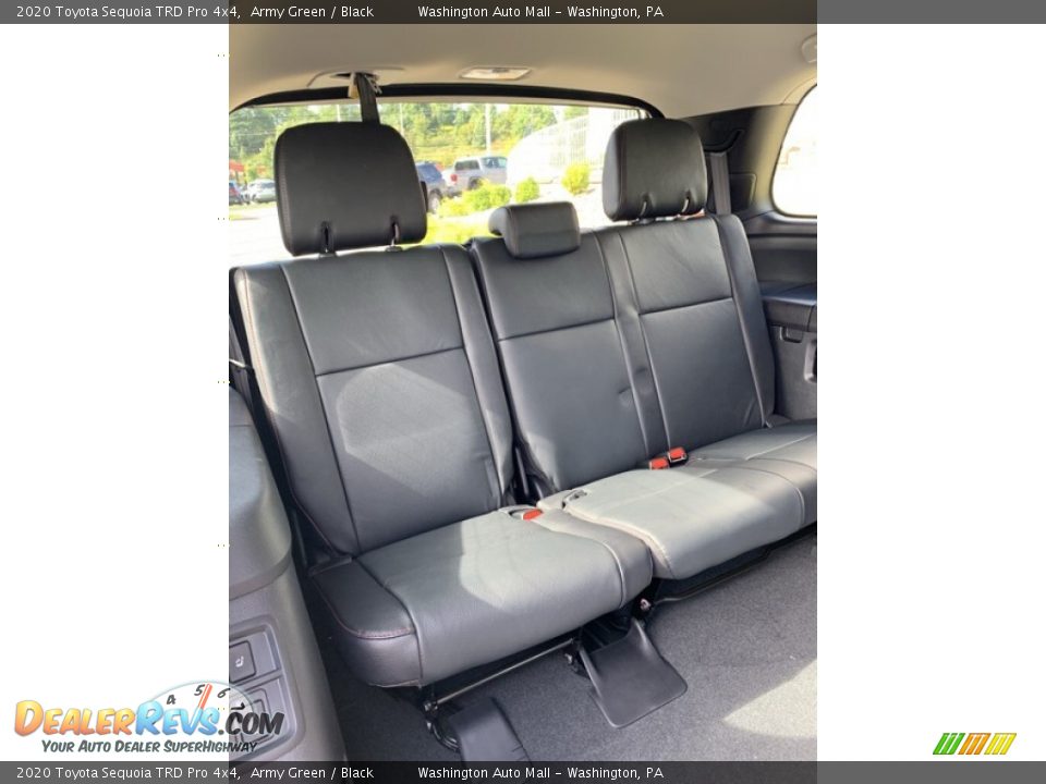 Rear Seat of 2020 Toyota Sequoia TRD Pro 4x4 Photo #30