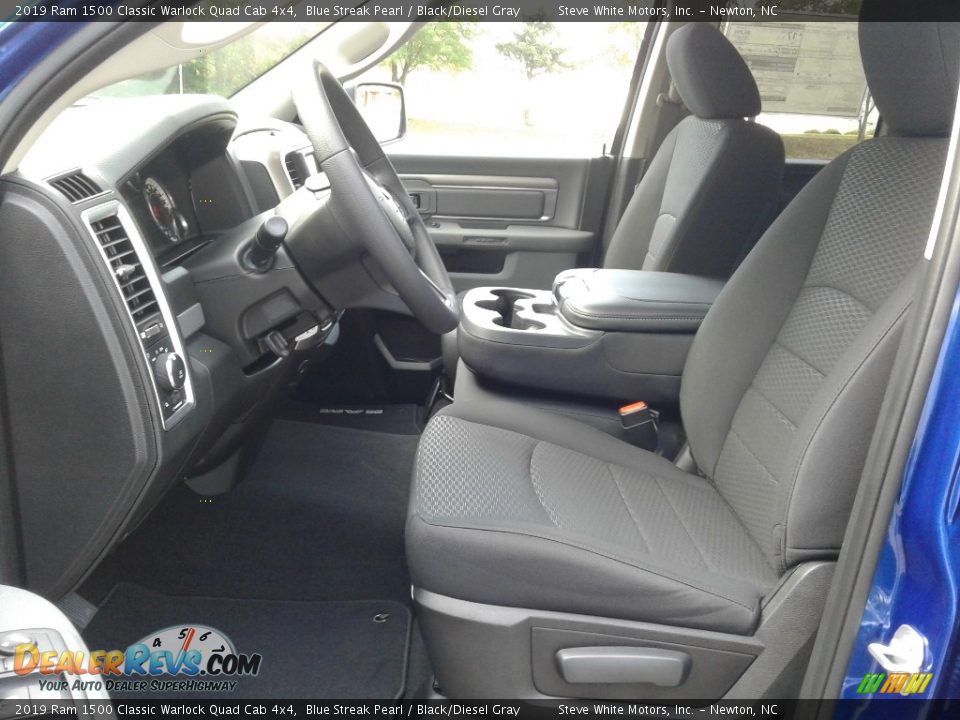 Front Seat of 2019 Ram 1500 Classic Warlock Quad Cab 4x4 Photo #10