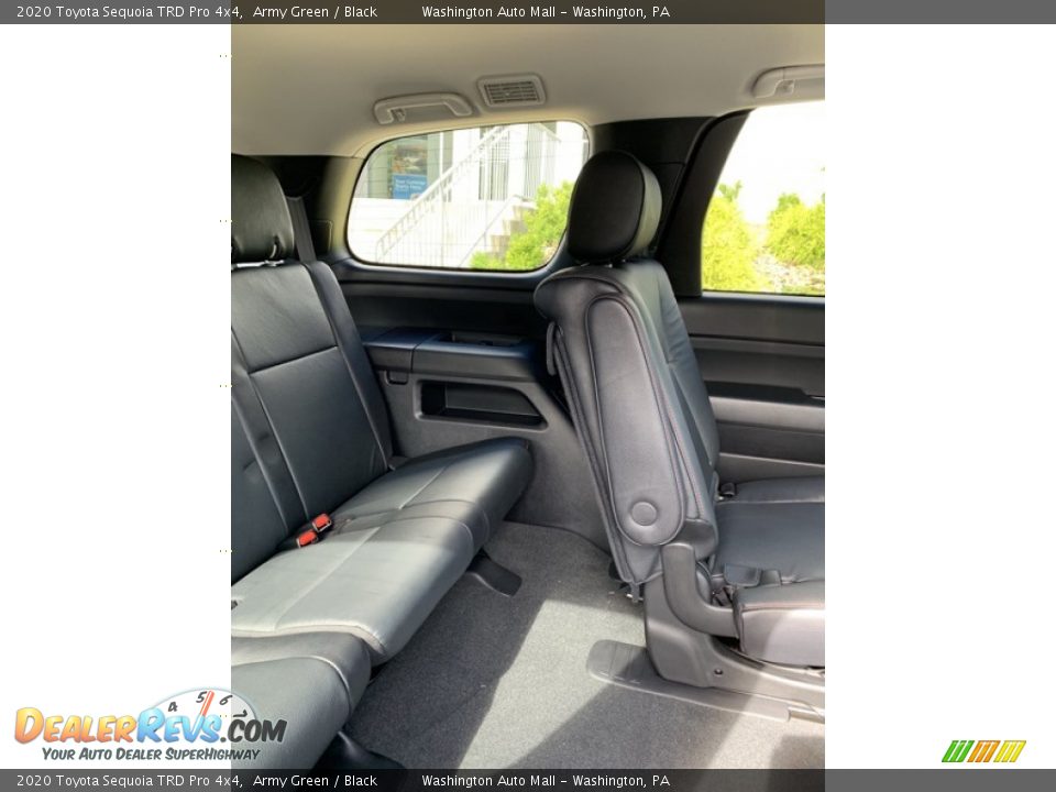 Rear Seat of 2020 Toyota Sequoia TRD Pro 4x4 Photo #31