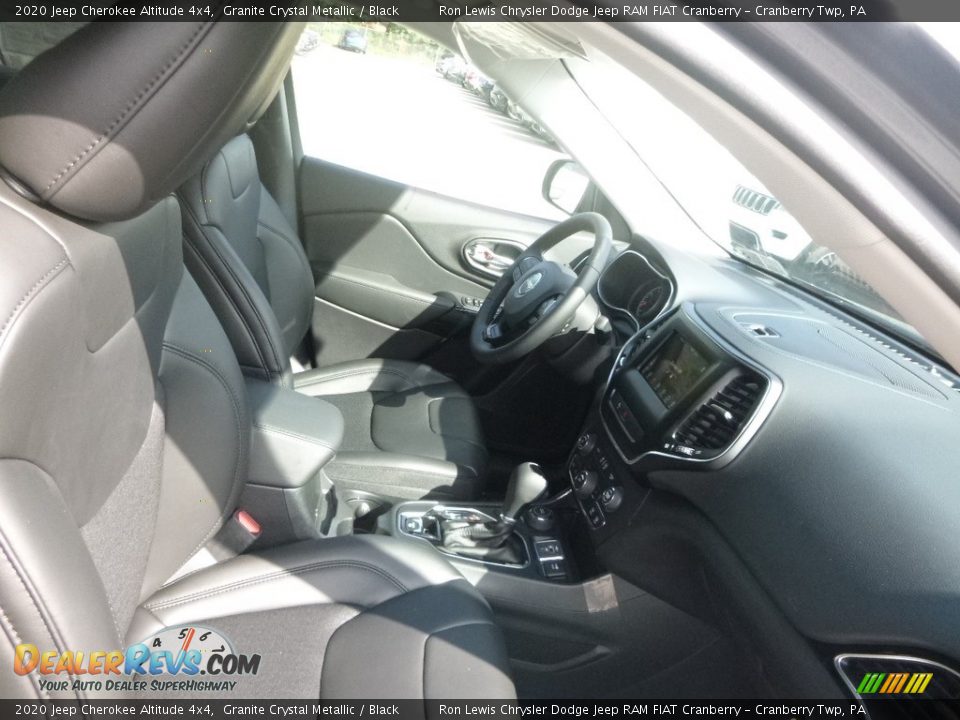 Front Seat of 2020 Jeep Cherokee Altitude 4x4 Photo #10