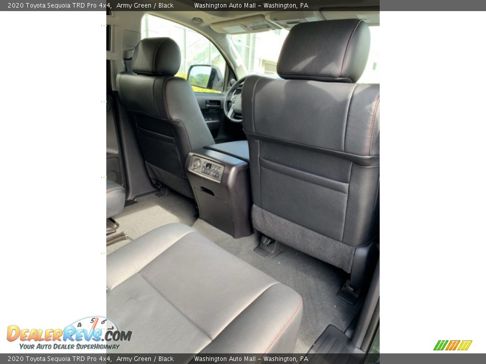 Rear Seat of 2020 Toyota Sequoia TRD Pro 4x4 Photo #33