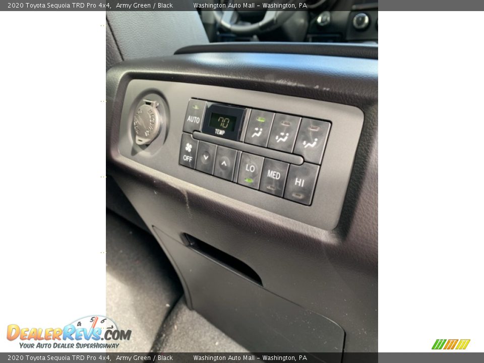 Controls of 2020 Toyota Sequoia TRD Pro 4x4 Photo #35