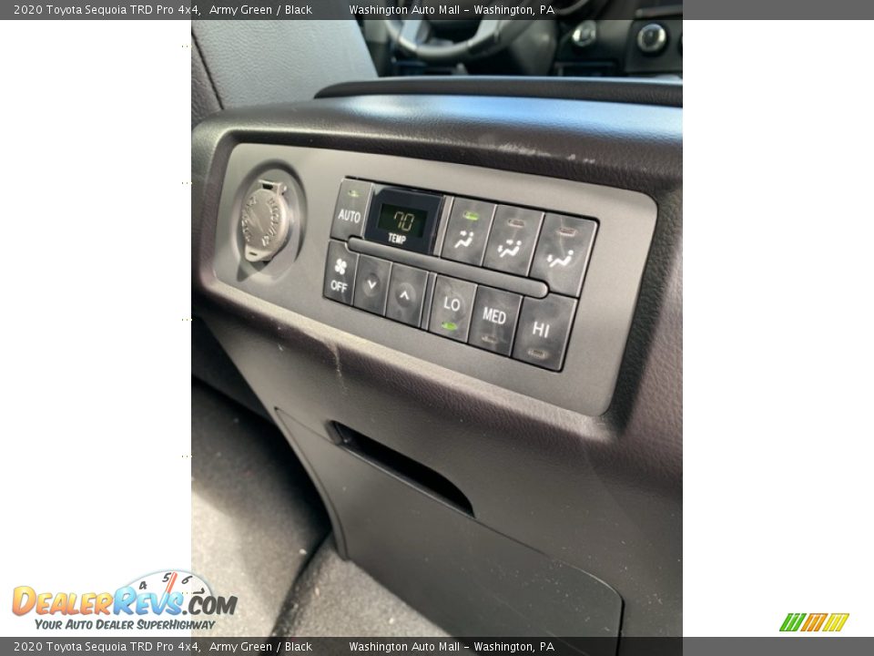 Controls of 2020 Toyota Sequoia TRD Pro 4x4 Photo #35