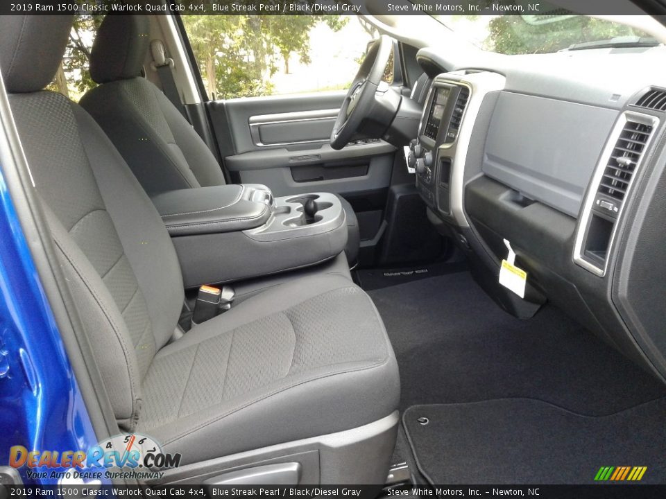 Front Seat of 2019 Ram 1500 Classic Warlock Quad Cab 4x4 Photo #14