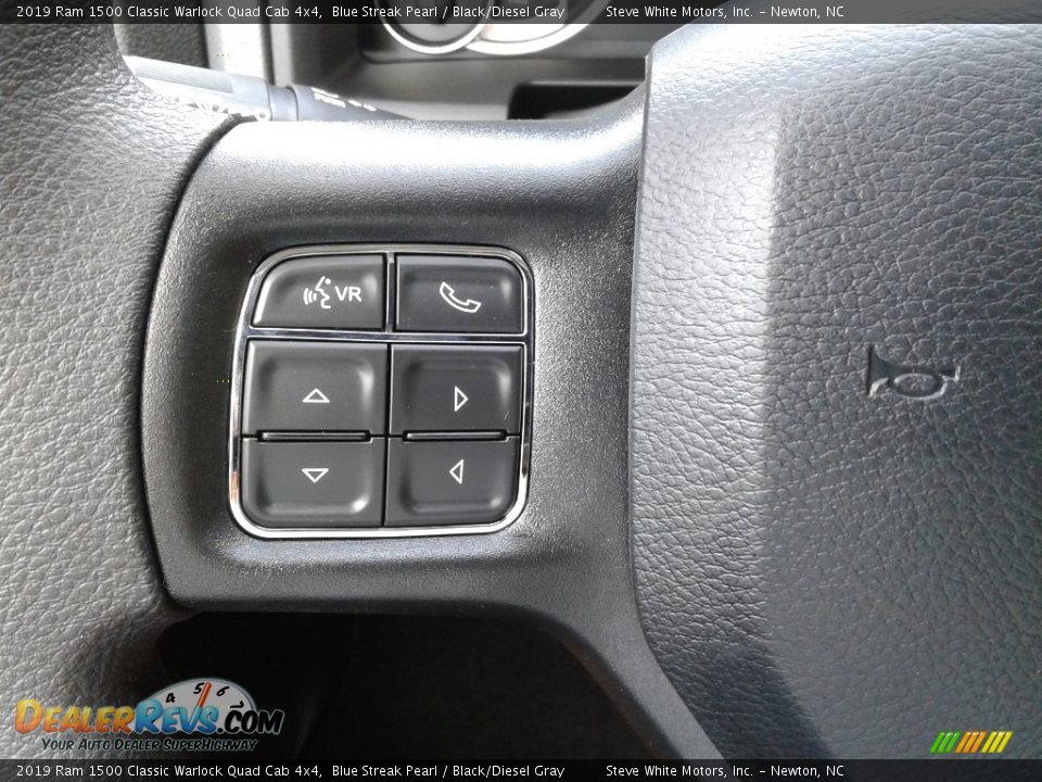 2019 Ram 1500 Classic Warlock Quad Cab 4x4 Steering Wheel Photo #15