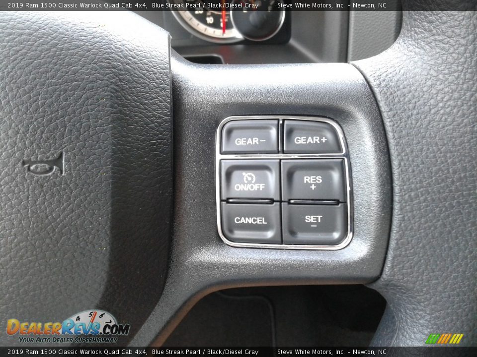 2019 Ram 1500 Classic Warlock Quad Cab 4x4 Steering Wheel Photo #16