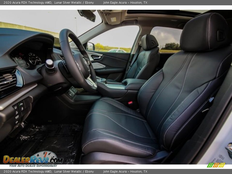2020 Acura RDX Technology AWD Lunar Silver Metallic / Ebony Photo #15