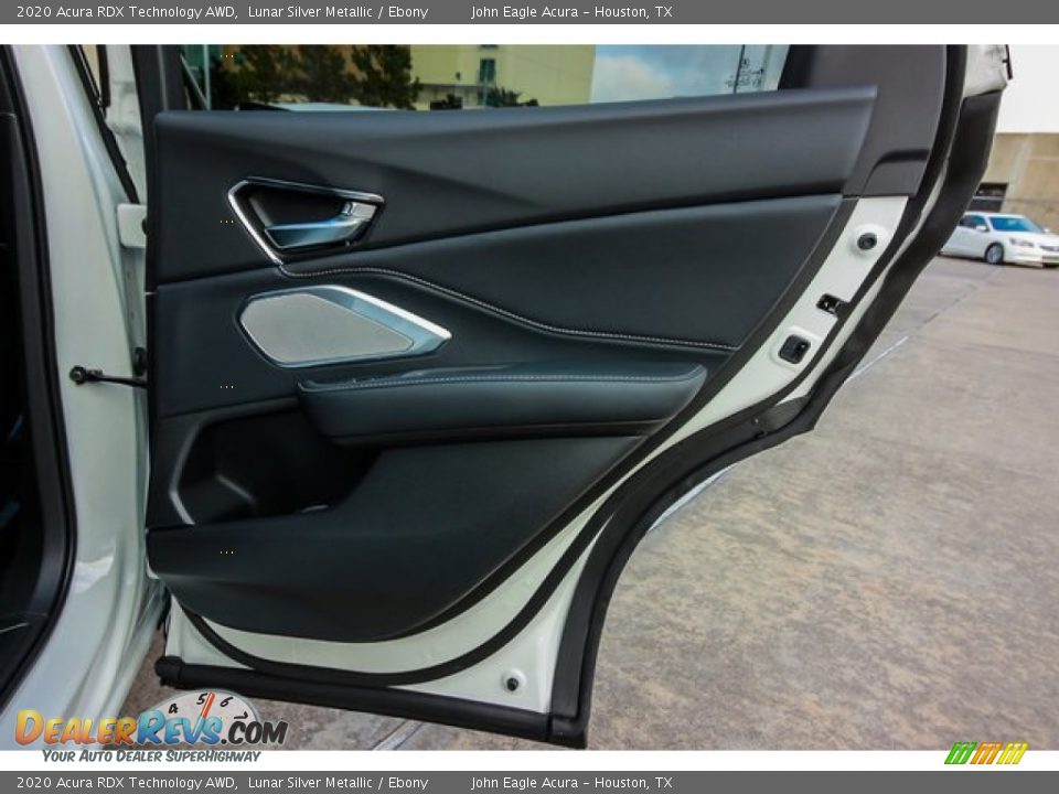 2020 Acura RDX Technology AWD Lunar Silver Metallic / Ebony Photo #19