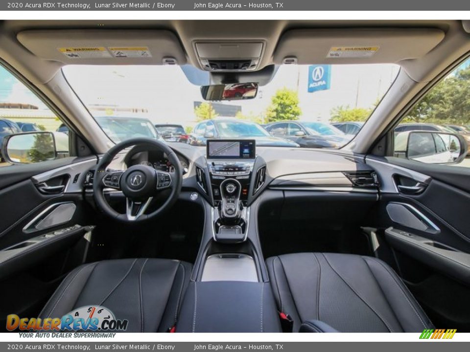 2020 Acura RDX Technology Lunar Silver Metallic / Ebony Photo #9