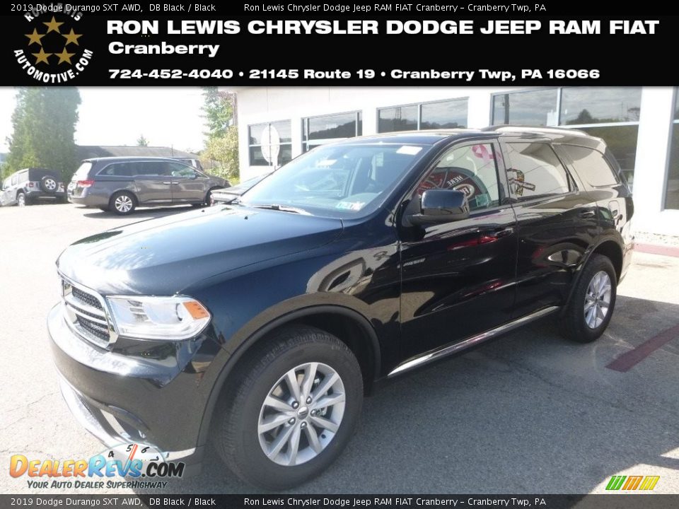 2019 Dodge Durango SXT AWD DB Black / Black Photo #1