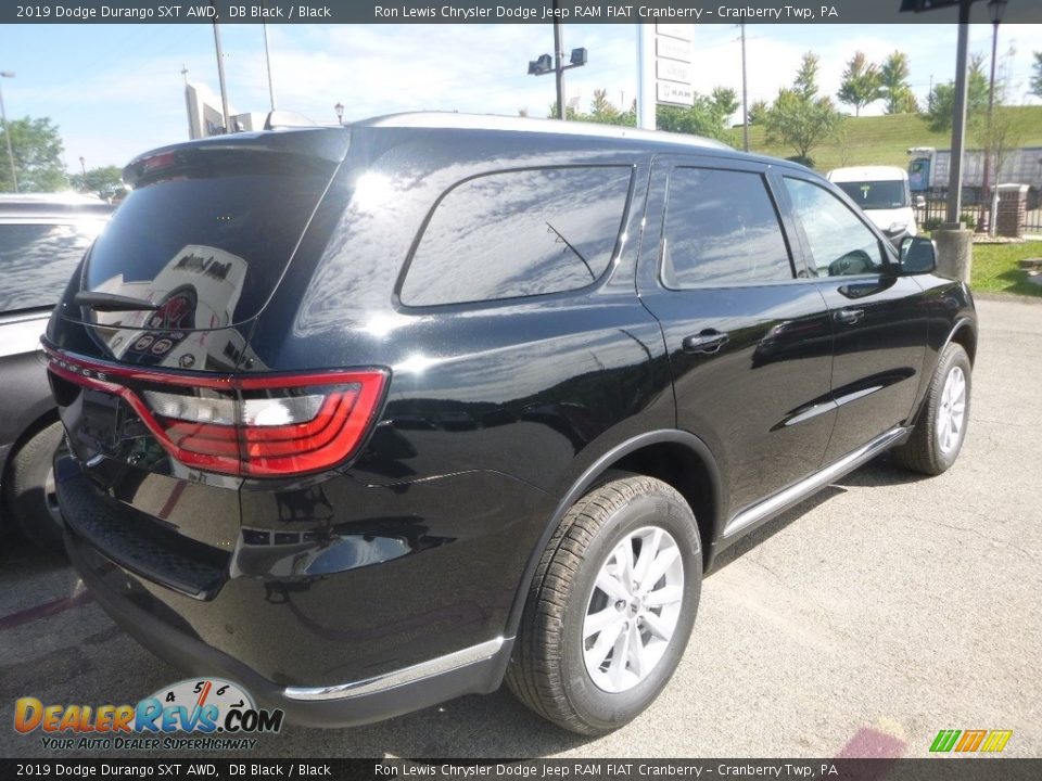 2019 Dodge Durango SXT AWD DB Black / Black Photo #4