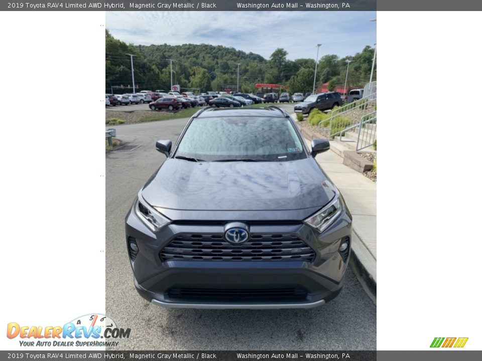 2019 Toyota RAV4 Limited AWD Hybrid Magnetic Gray Metallic / Black Photo #3