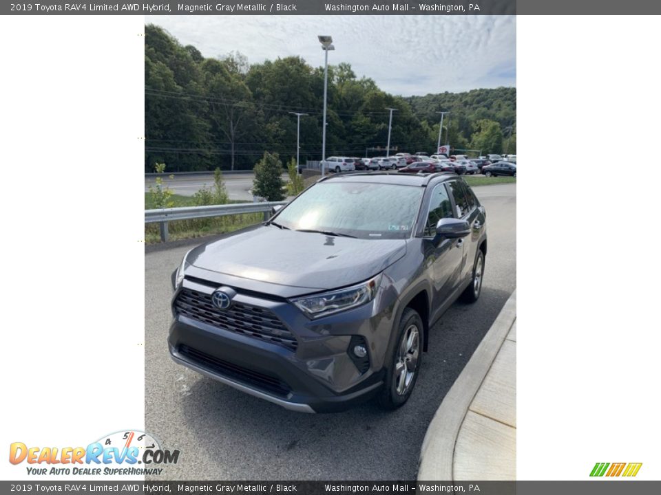2019 Toyota RAV4 Limited AWD Hybrid Magnetic Gray Metallic / Black Photo #4