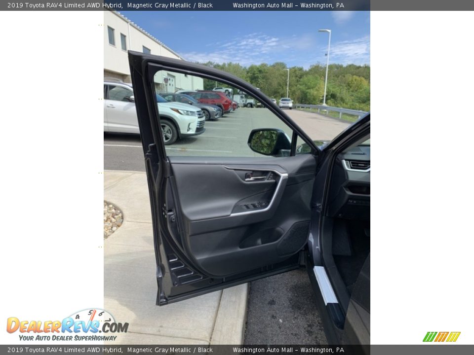 2019 Toyota RAV4 Limited AWD Hybrid Magnetic Gray Metallic / Black Photo #9