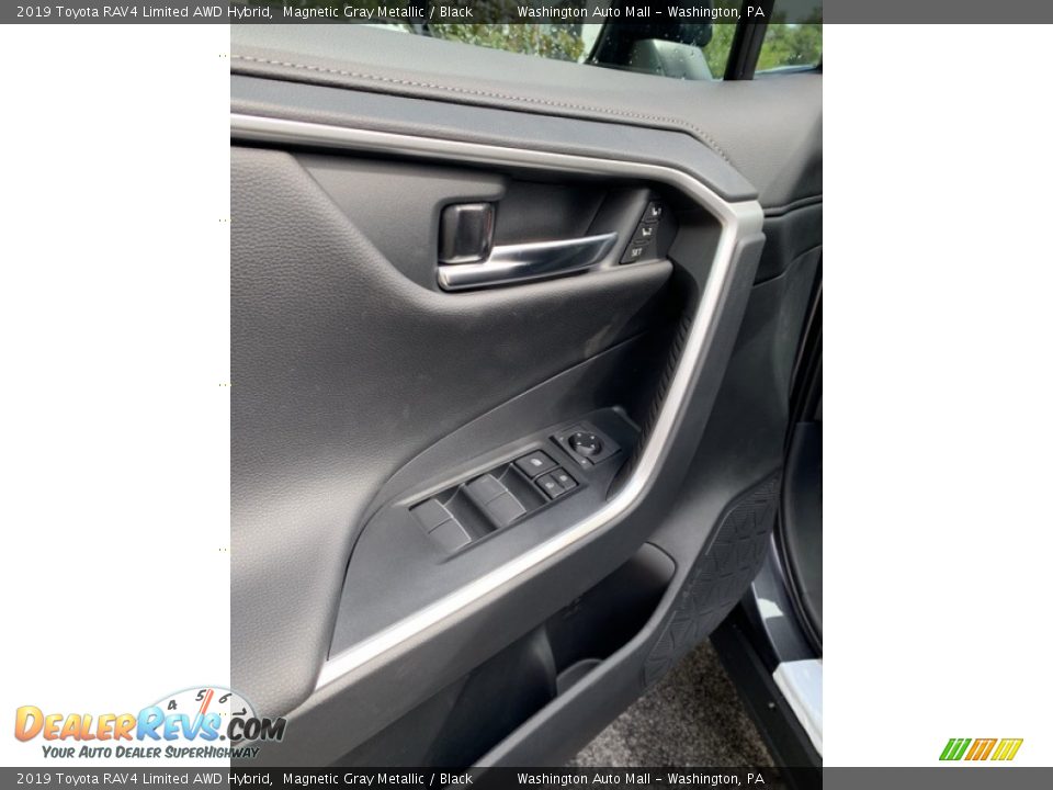 2019 Toyota RAV4 Limited AWD Hybrid Magnetic Gray Metallic / Black Photo #10