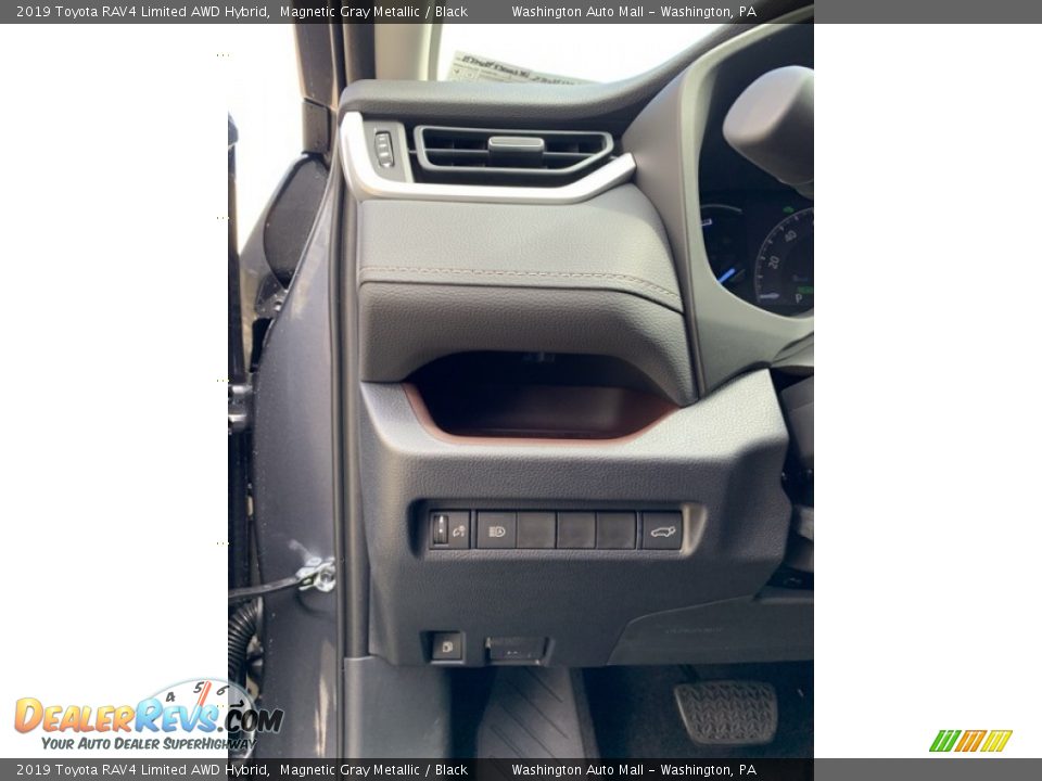 2019 Toyota RAV4 Limited AWD Hybrid Magnetic Gray Metallic / Black Photo #11