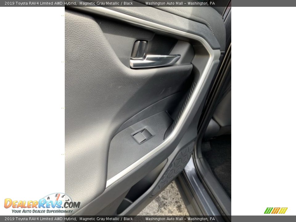 2019 Toyota RAV4 Limited AWD Hybrid Magnetic Gray Metallic / Black Photo #17