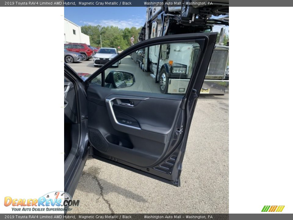 2019 Toyota RAV4 Limited AWD Hybrid Magnetic Gray Metallic / Black Photo #31