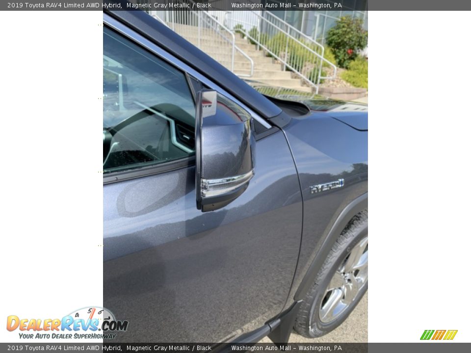 2019 Toyota RAV4 Limited AWD Hybrid Magnetic Gray Metallic / Black Photo #35