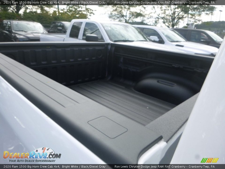 2020 Ram 1500 Big Horn Crew Cab 4x4 Bright White / Black/Diesel Gray Photo #12