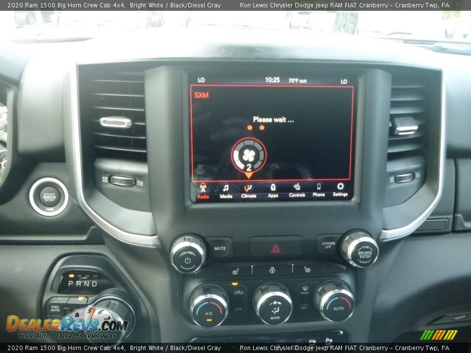 2020 Ram 1500 Big Horn Crew Cab 4x4 Bright White / Black/Diesel Gray Photo #16