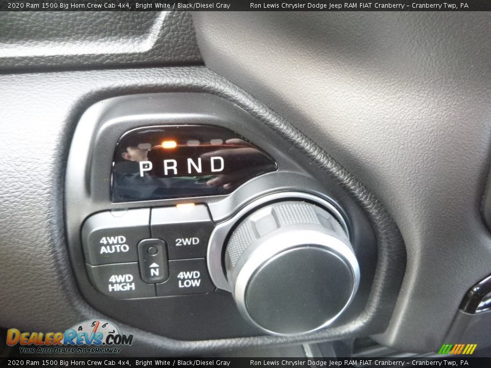 2020 Ram 1500 Big Horn Crew Cab 4x4 Bright White / Black/Diesel Gray Photo #19