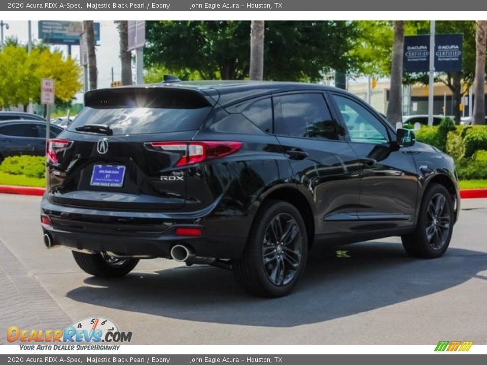 2020 Acura RDX A-Spec Majestic Black Pearl / Ebony Photo #7