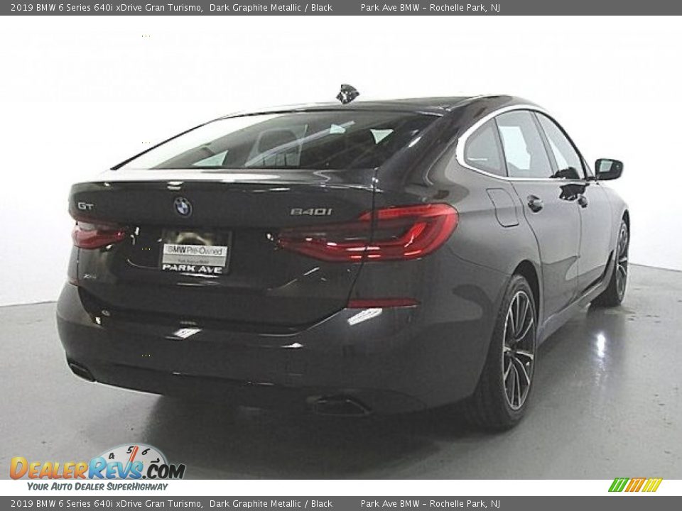 2019 BMW 6 Series 640i xDrive Gran Turismo Dark Graphite Metallic / Black Photo #4