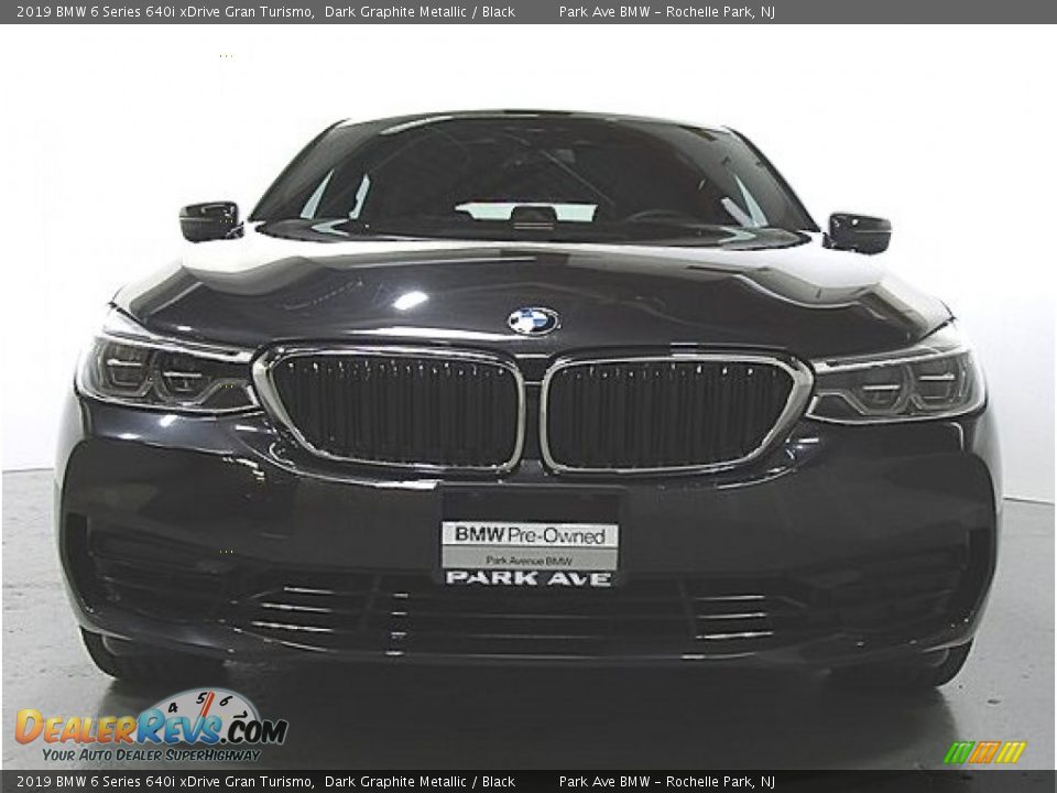 2019 BMW 6 Series 640i xDrive Gran Turismo Dark Graphite Metallic / Black Photo #6