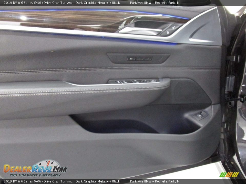 2019 BMW 6 Series 640i xDrive Gran Turismo Dark Graphite Metallic / Black Photo #7