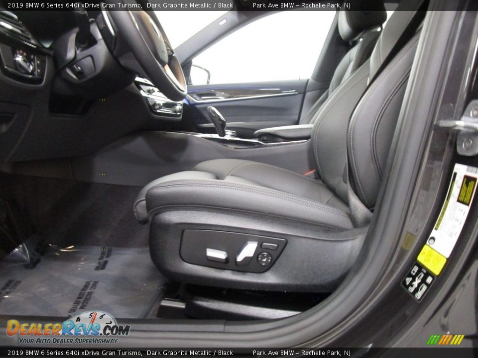 2019 BMW 6 Series 640i xDrive Gran Turismo Dark Graphite Metallic / Black Photo #9