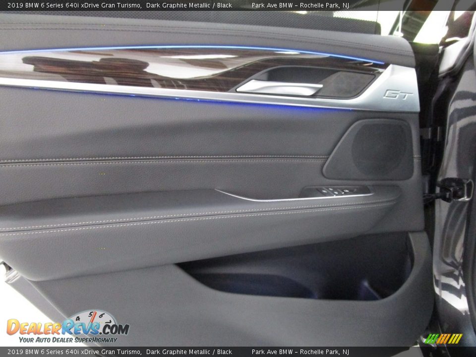 2019 BMW 6 Series 640i xDrive Gran Turismo Dark Graphite Metallic / Black Photo #10