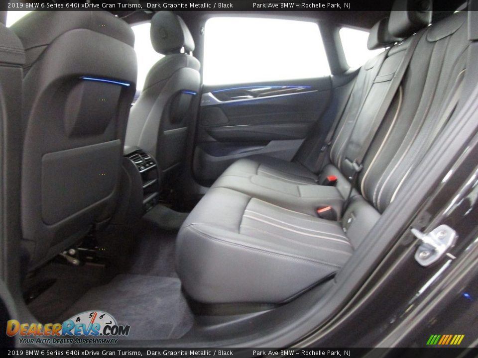 2019 BMW 6 Series 640i xDrive Gran Turismo Dark Graphite Metallic / Black Photo #12