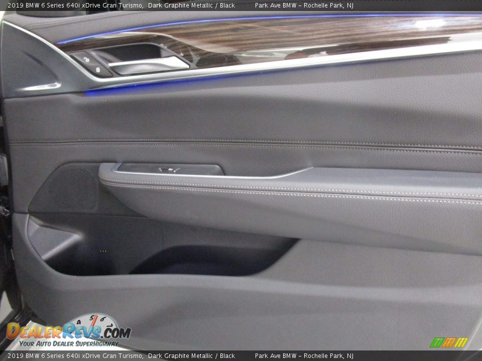 2019 BMW 6 Series 640i xDrive Gran Turismo Dark Graphite Metallic / Black Photo #13