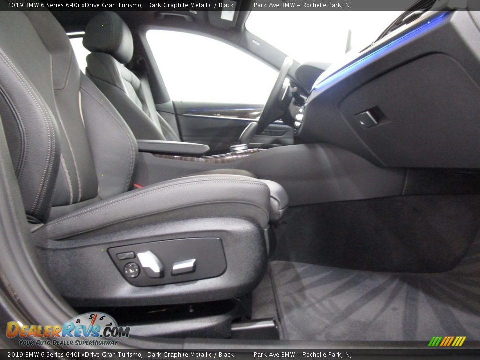 2019 BMW 6 Series 640i xDrive Gran Turismo Dark Graphite Metallic / Black Photo #15