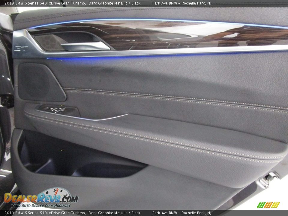 2019 BMW 6 Series 640i xDrive Gran Turismo Dark Graphite Metallic / Black Photo #16