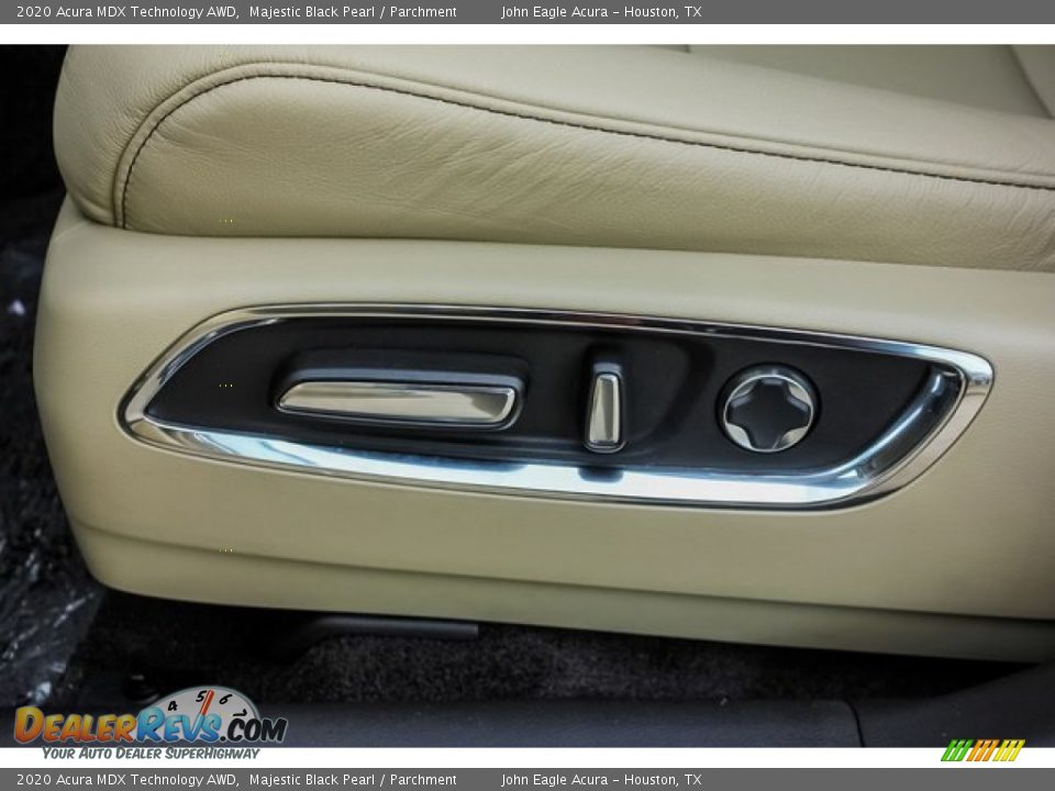 2020 Acura MDX Technology AWD Majestic Black Pearl / Parchment Photo #13