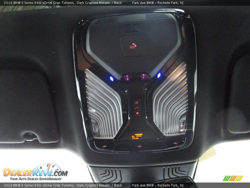 2019 BMW 6 Series 640i xDrive Gran Turismo Dark Graphite Metallic / Black Photo #25