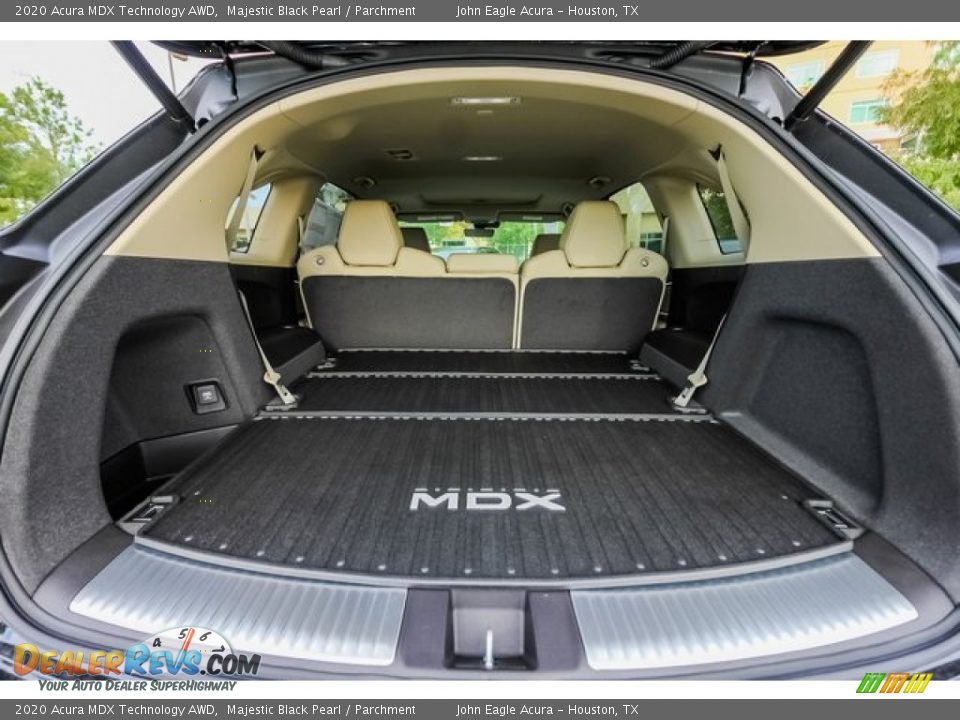 2020 Acura MDX Technology AWD Majestic Black Pearl / Parchment Photo #19