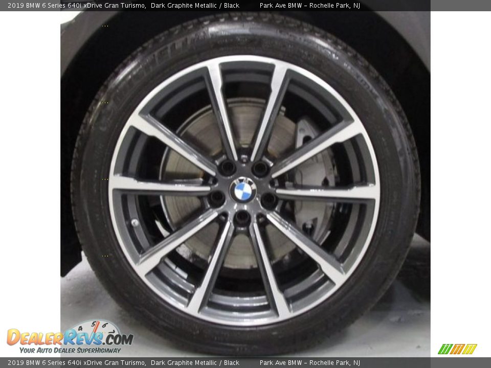 2019 BMW 6 Series 640i xDrive Gran Turismo Dark Graphite Metallic / Black Photo #27
